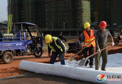 岳陽縣長豐北路拓改工程順利推進，通訊工程協同升級助力城市發展